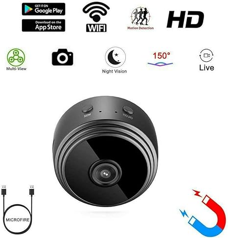 A9 Mini Wireless Security Camera – Compact 24/7 Smart Surveillance 📷🔒
